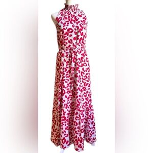 Ann Taylor Red and White Maxi Dress-NWT